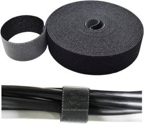 Taśma opaska rzep rzepowa organizer kabli 20mm 1m