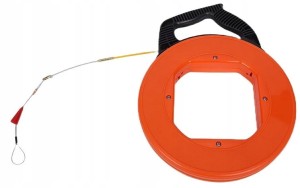 PILOT LINKA do przeciągania kabli WŁÓKNO Ø 4mm 30m w kasecie
