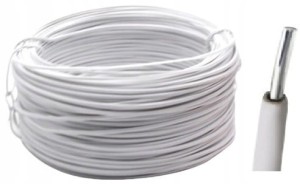 Drucik do wiązania PVC z rdzeniem metal ocynk 85m