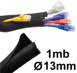 Oplot do Kabli Cienkościenny Osłona Samozamykająca Maskownica Ø13mm 1mb