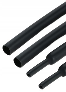 Rura Rurka Koszulka Termokurczliwa Cienkościenna 2:1 1mm 2mm Ø1,5/0,65mm 1m